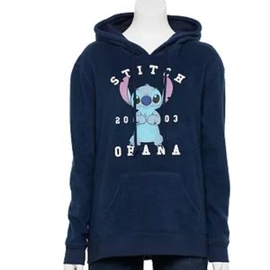 DISNEY Stitch Navy Blue Hoodie